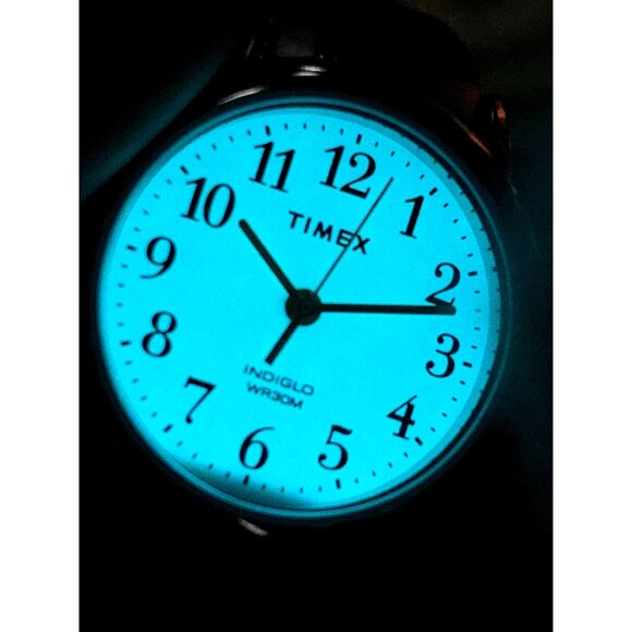 Timex Women\'s Watch TW2W52500 Quartz Indiglo White Dial Two Tone Steel 25mm